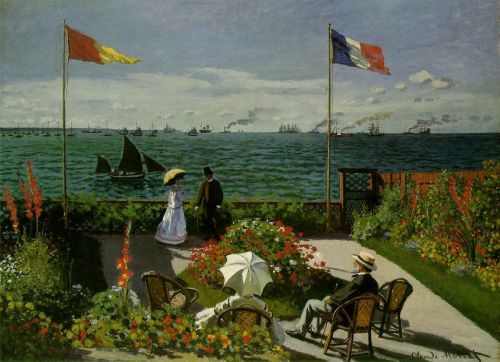 Terrace by the Sea at Sainte-Adresse