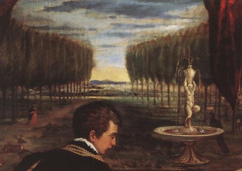 Venus with Organist and Cupid (detail)