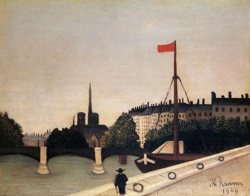 Notre Dame - View of the Ile Saint-Louis