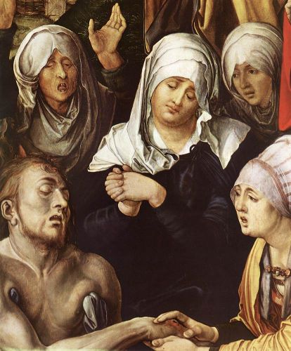 Lamentation for Christ (detail) 2