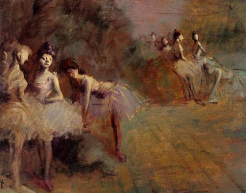 Dancers Resting