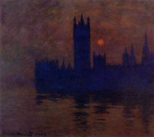 Houses of Parliament, Sunset 2