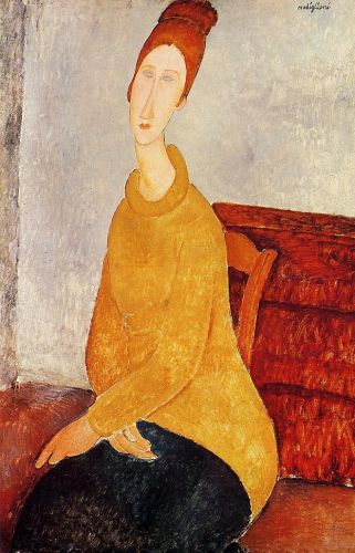 Jeanne Hebuterne in Yellow Sweater