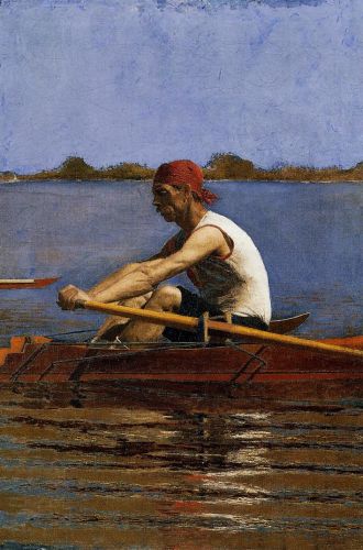 John Biglin in a Single Scull 1