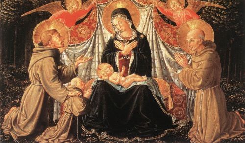 Madonna and Child with Sts Francis and Bernardine, and Fra J