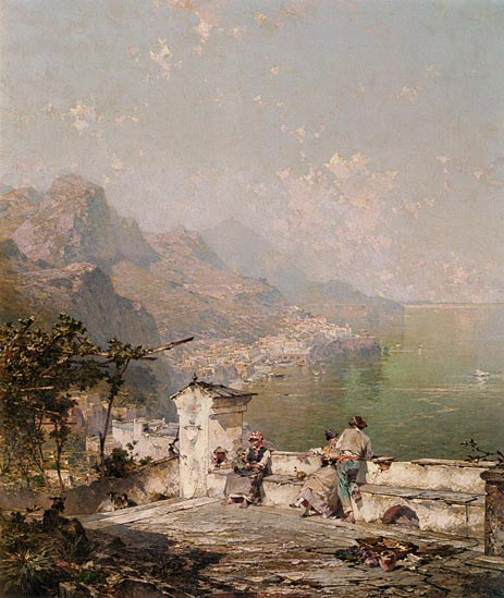 Amalfi, The Gulf Of Salerno, undated