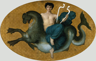 Arion an a Seahorse, 1854