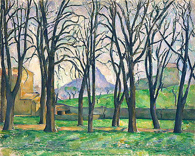 Chestnut Trees at Jas de Bouffan, c.1885/86