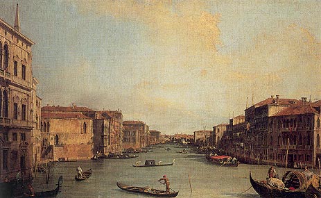 Grand Canal from the Palazzo Balbi, 1735