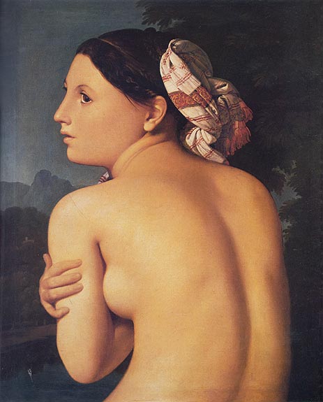 Half-figure of a Bather, 1807