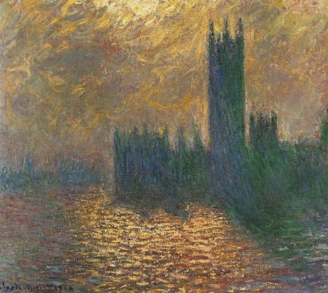 Houses of Parliament, Stormy Sky, 1904