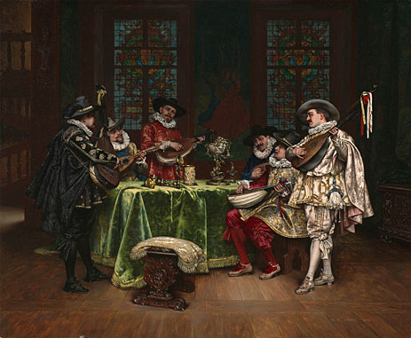 Interior with Troubadours, 1899