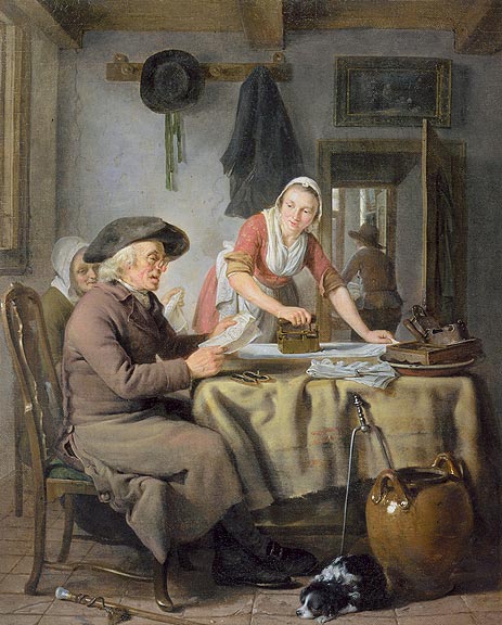 Livingroom Scene, c.1794/95