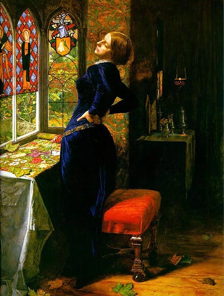 Mariana in the Moated Grange, 1851