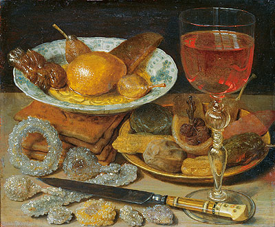 Meal with Fruit and Sweetmeats, undated