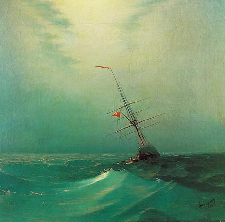 Night. A Blue Wave, 1876