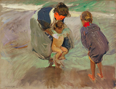 On the Beach, 1908