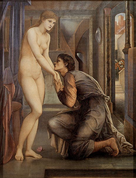 Pygmalion and the Image-The Soul Attains, c.1868/78