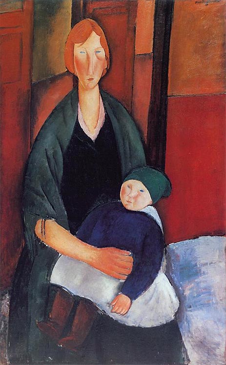 Seated Woman with Child, 1919