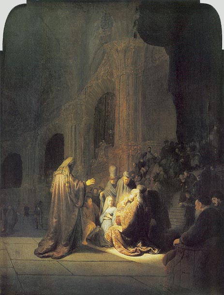 Simeon in Temple, 1631