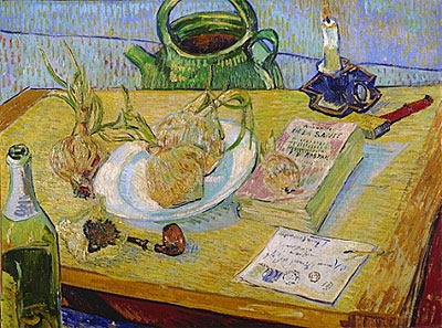 Still Life with a Plate of Onions, 1889