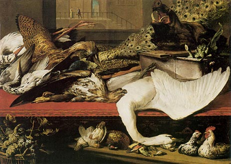 Still Life with Poultry and Venison, 1614