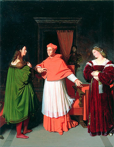 The Betrothal of Raphael and the Niece of Cardinal Bibbiena, 1813