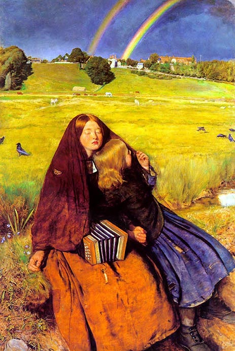 The Blind Girl, c.1854/56