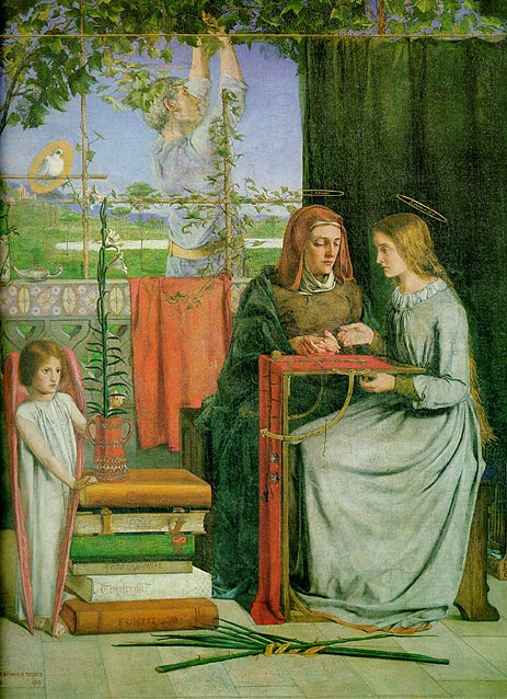The Childhood of Mary Virgin, c.1848/49