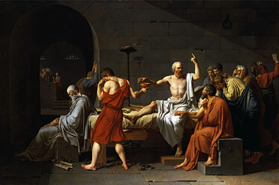 The Death of Socrates, 1787