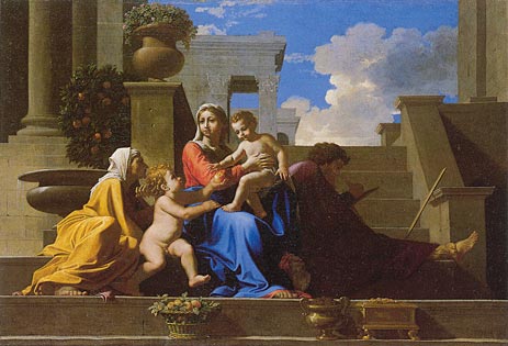 The Holy Family on the Steps, 1648