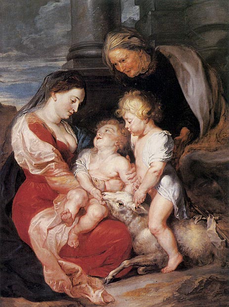 The Holy Family with the Lamb, c.1614/15