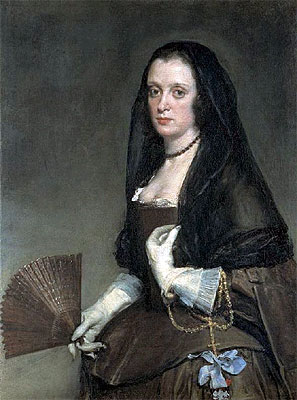 The Lady with a Fan, c.1640