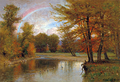 The Rainbow, Autumn, Catskill, c.1880/90