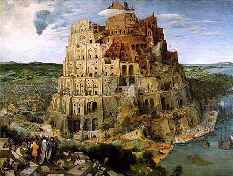 The Tower of Babel, 1563