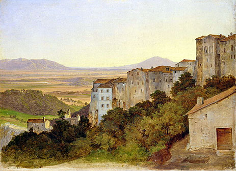 View of Olevano, c.1821/24
