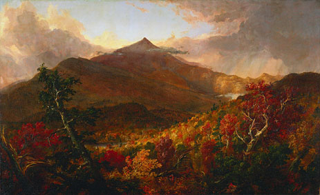 View of Schroon Mountain, Essex County, New York, After a Storm, 1838