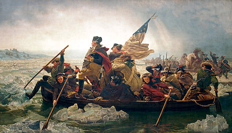 Washington Crossing the Delaware, 1851
