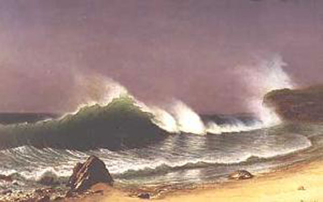 Albert Bierstadt After a Norther Oil Painting