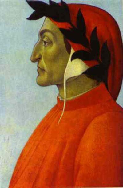 Alessandro Botticelli Portrait of Dante. Oil Painting