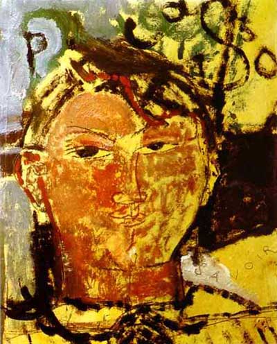 Amedeo Modigliani Portrait of Pablo Picasso Oil Painting