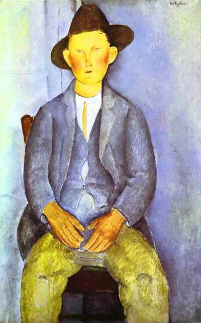 Amedeo Modigliani The Little Peasant Oil Painting