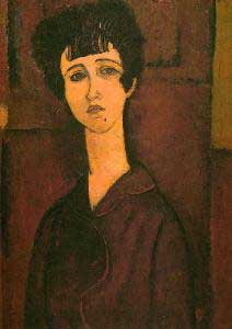 Amedeo Modigliani Victoria Oil Painting