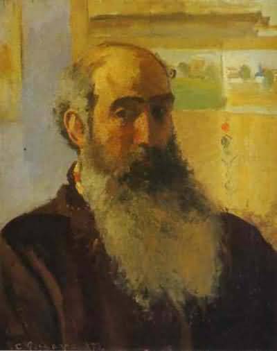 Camille Pissarro Self Portrait Oil Painting