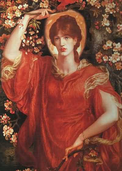 Dante Gabriel Rossetti A Vision of Fiammetta Oil Painting
