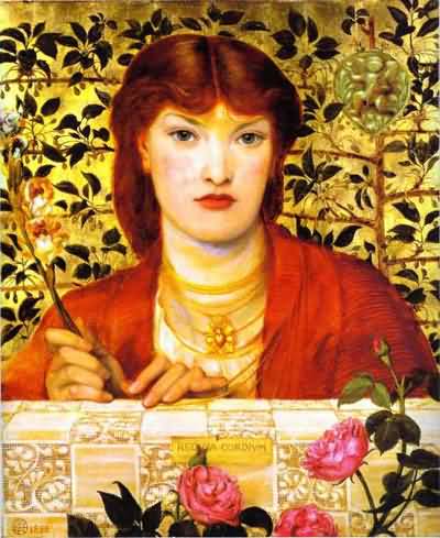 Dante Gabriel Rossetti Regina Cordium Oil Painting