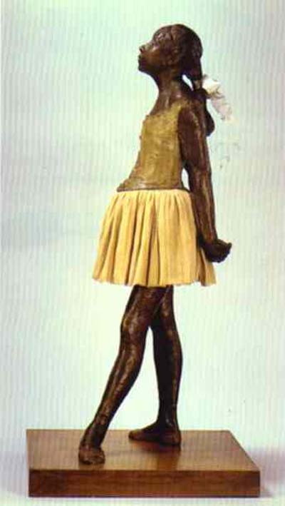 Edgar Degas Little Fourteen Year Old Dancer Oil Painting