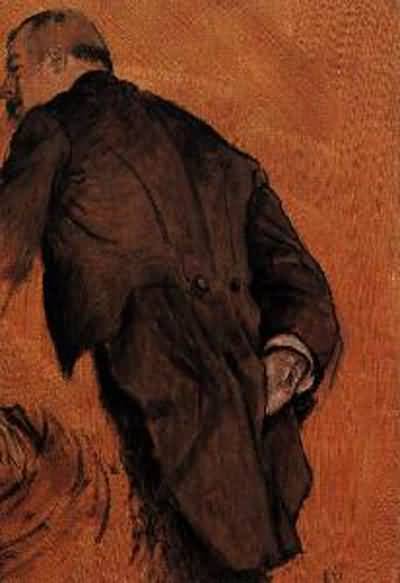 Edgar Degas The Impresario Oil Painting