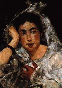 Edouard Manet Marguerite de Conflans Oil Painting