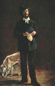 Edouard Manet The Artist Marcellen Desboutin Oil Painting
